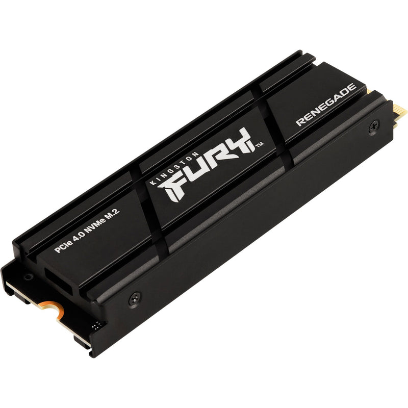 Afbeelding laden in galerijviewer, Kingston fury renegade met heatsink 2 tb ssd (zwart, sfyrdk 2000g, pcie 4.0 nvme, m.2 2280)
