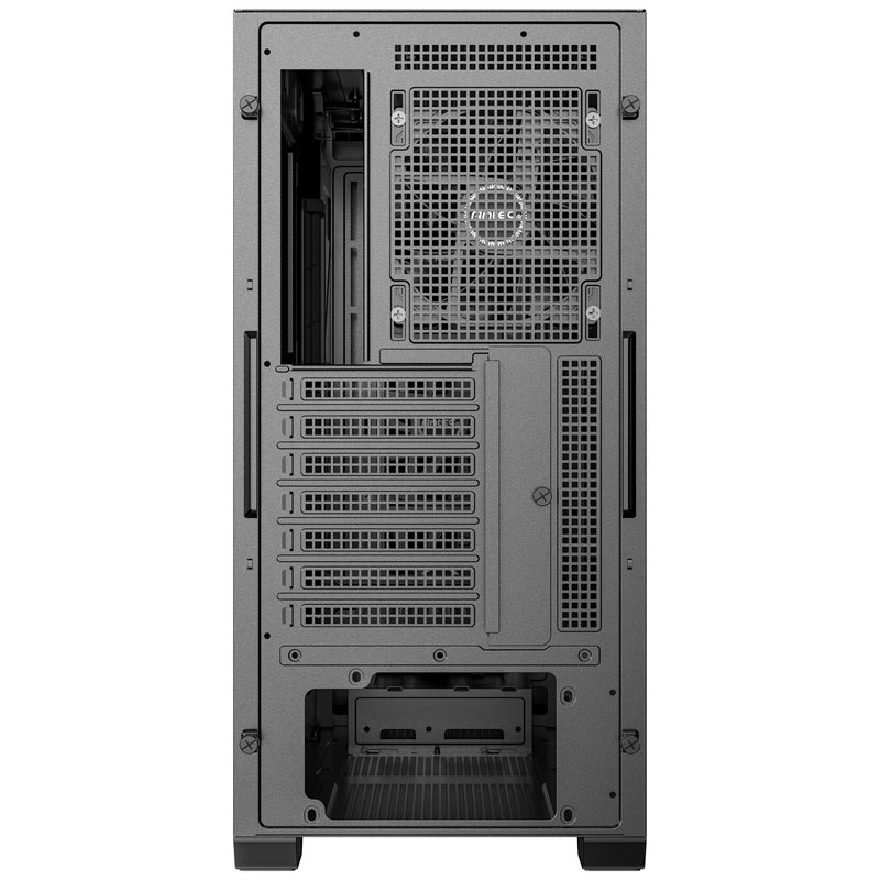 Afbeelding laden in galerijviewer, Antec p7 s midi tower behuizing (zwart zilver | 2x usb-a | 1x usb-c)
