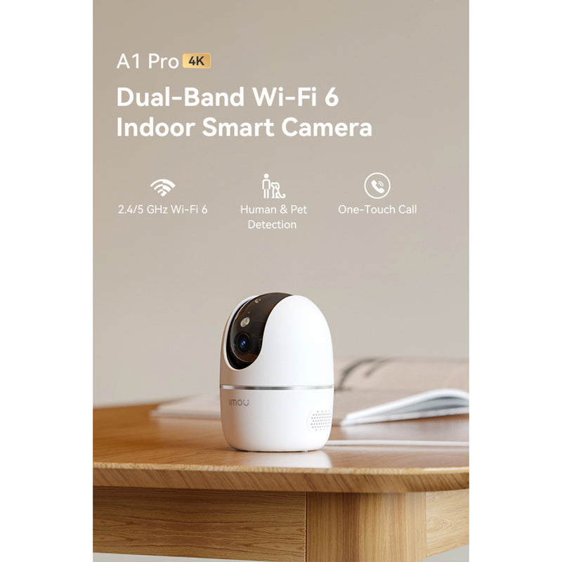 Laden Sie das Bild in Galerie -Viewer, Imou a1 pro 4k beveiligingscamera (wit, 8mp (3840×2160), wifi 6)
