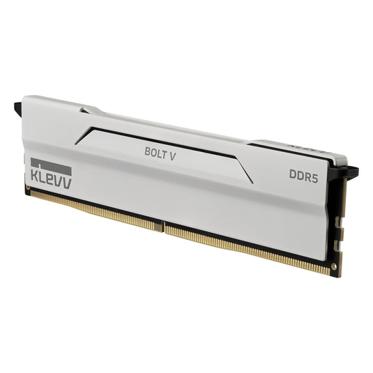 Klevv bolt v 32 gb ddr5-6000 (2x 16 gb) werkgeheugen (wit, kd5agua80-60a300i, xmp 3.0, expo)