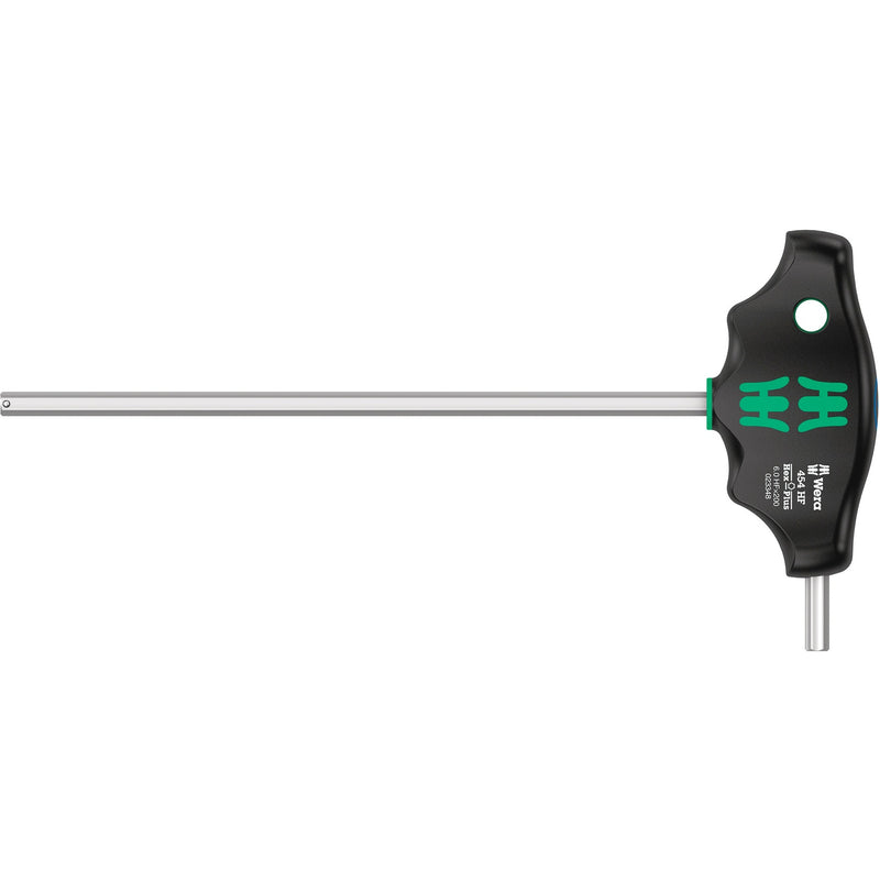 Load image into Gallery viewer, Wera 454 5 hf shk set 1 schroevendraaierset t-greep-schroevendraaier hex-plus met vasthoudfunctie (zwart groen, 5‑delig)
