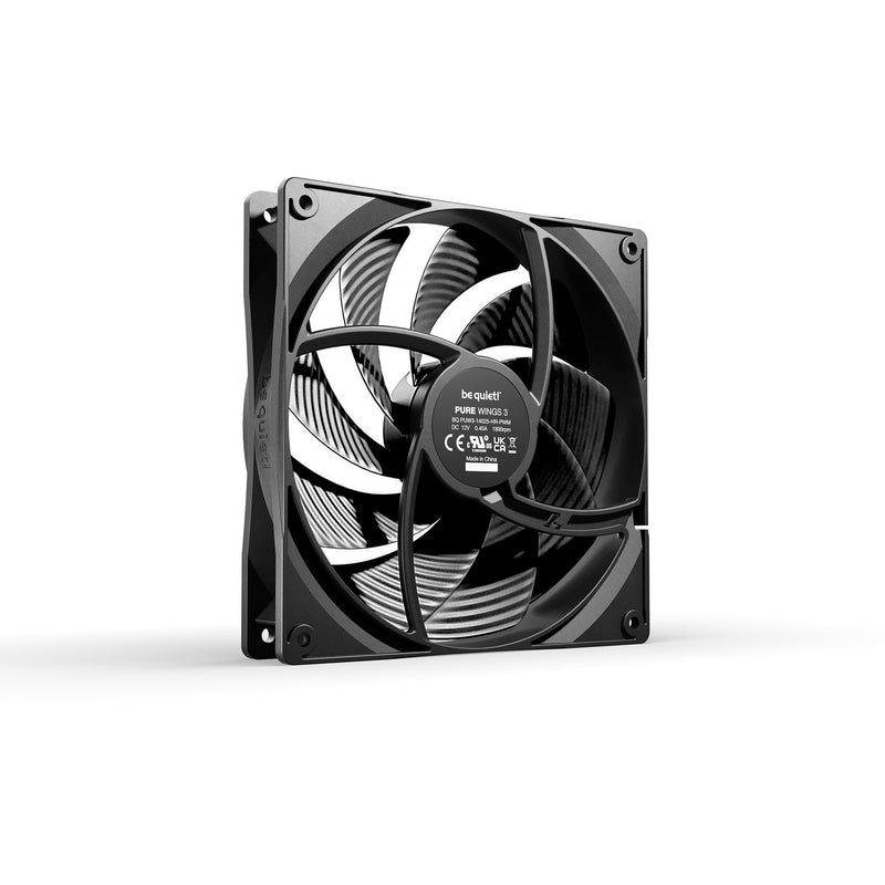 Load image into Gallery viewer, Be quiet! pure wings 3 high-speed case fans (zwart, 3 stuks, 140 x 140 x 25 mm, pwm)
