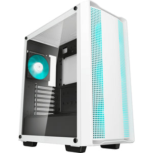 Deepcool cc560 v2 midi tower behuizing (wit | 2x usb-a | tempered glass)