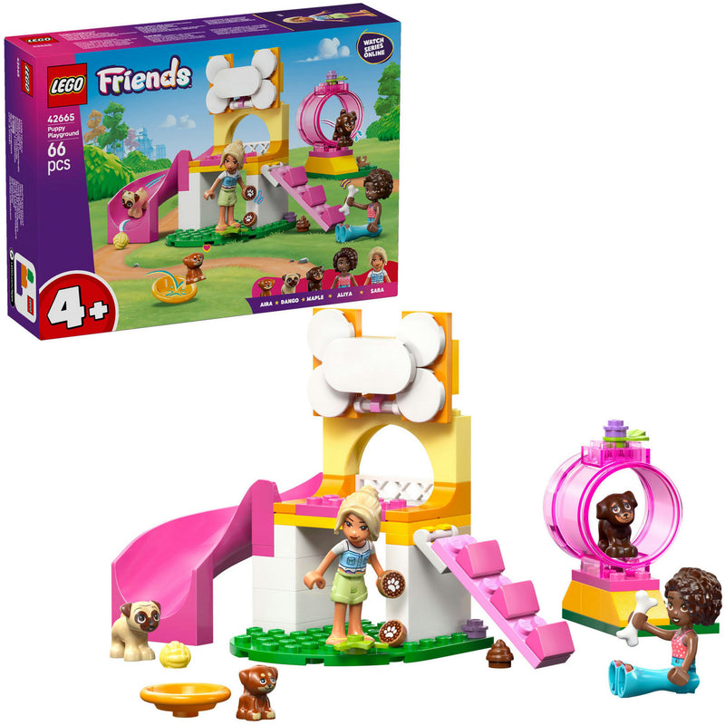 Afbeelding laden in galerijviewer, Lego friends hondenspeeltuin rollenspel bouwpakket - 42665
