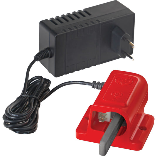 Wolf-garten qc 25 em e-multi-star wandlaadstation oplaadstation (rood)
