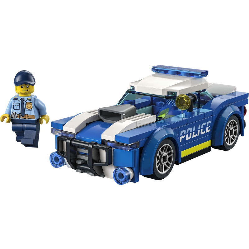 Afbeelding laden in galerijviewer, Lego ® city politiewagen 60312 bouwset voor kinderen vanaf 5 jaar; inclusief een minifiguur van een politieagent met een zaklamp en politiepet (94 onderdelen)
