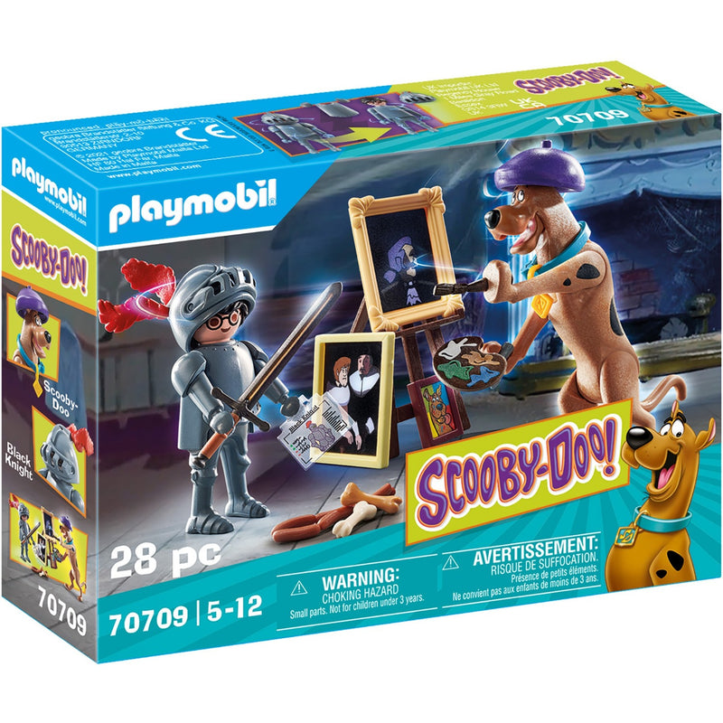 Load image into Gallery viewer, Playmobil scooby-doo! - avontuur met black knight constructiespeelgoed (70709)
