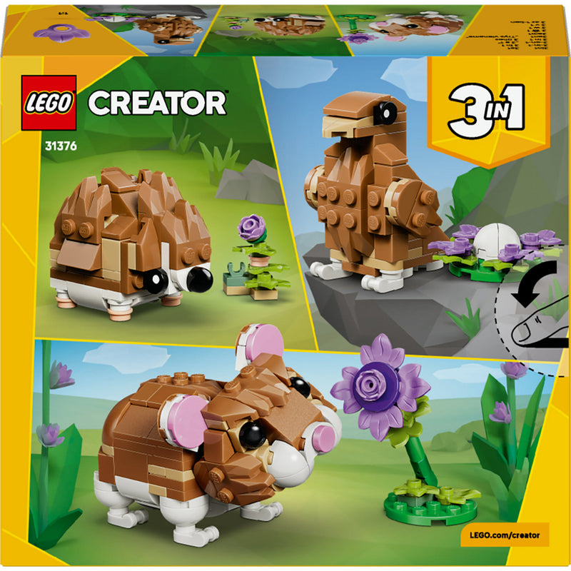 Afbeelding laden in galerijviewer, Lego ® creator 3in1 schattige hamster met bloem - 31376
