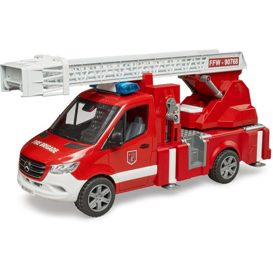 Bruder mb sprinter brandweerwagen met licht en geluid modelvoertuig (02673)