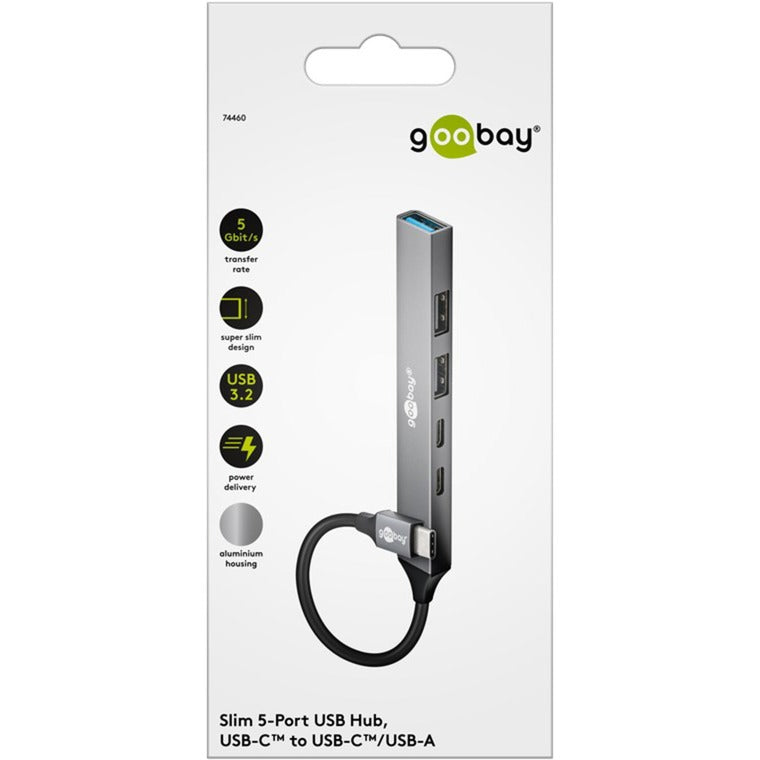 Load image into Gallery viewer, Imp usb c naar c + a hub - 5 poorten
