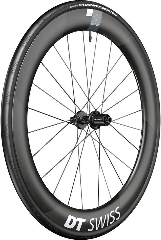 Dt swiss arc 1400 dicut® wts carbon 50 disc cl shimano hg rear wheel