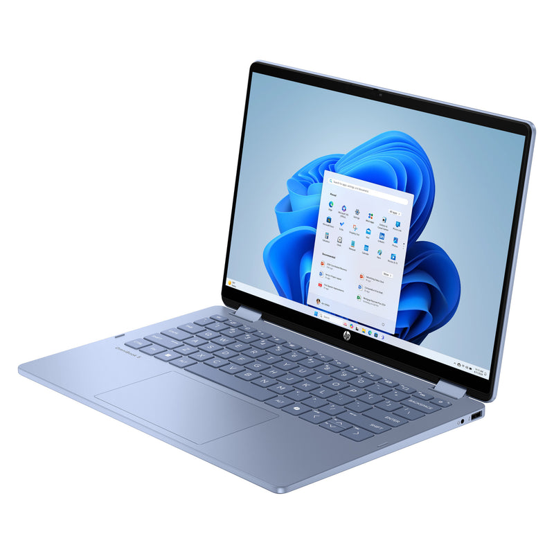 Afbeelding laden in galerijviewer, Hp omnibook 5 flip 2-in-1 14-fp0251ndx 14 laptop (blauw | core 5 120u | intel graphics | 8 gb | 512 gb ssd | touch)
