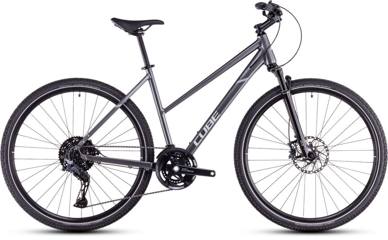 Load image into Gallery viewer, Cube nature slx lady graphite´n´fossil
