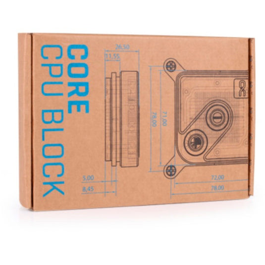 Alphacool core 1 silver cpu-koeler (zilver)