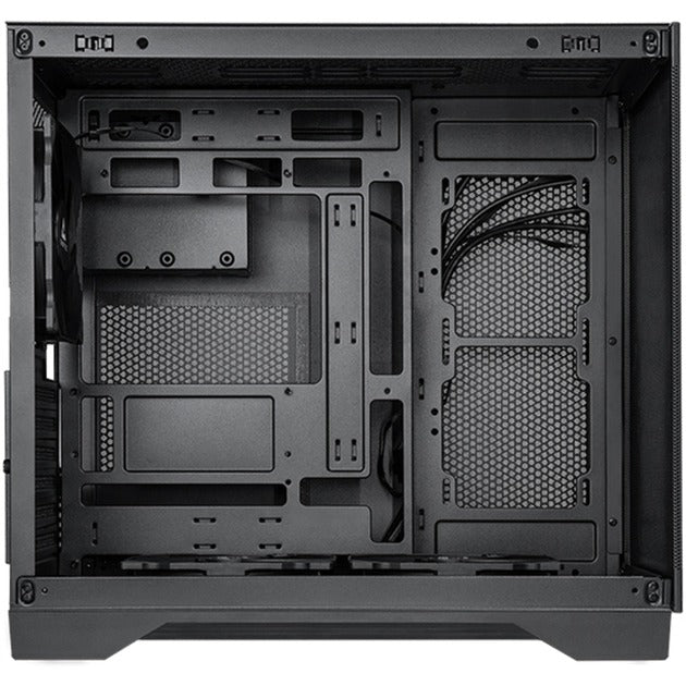 Load image into Gallery viewer, Chieftec visio air midi tower behuizing (zwart | 2x usb-a | 1x usb-c | tempered glass)

