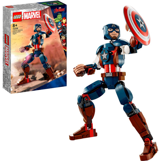 Lego marvel - captain america bouwfiguur constructiespeelgoed (76258)