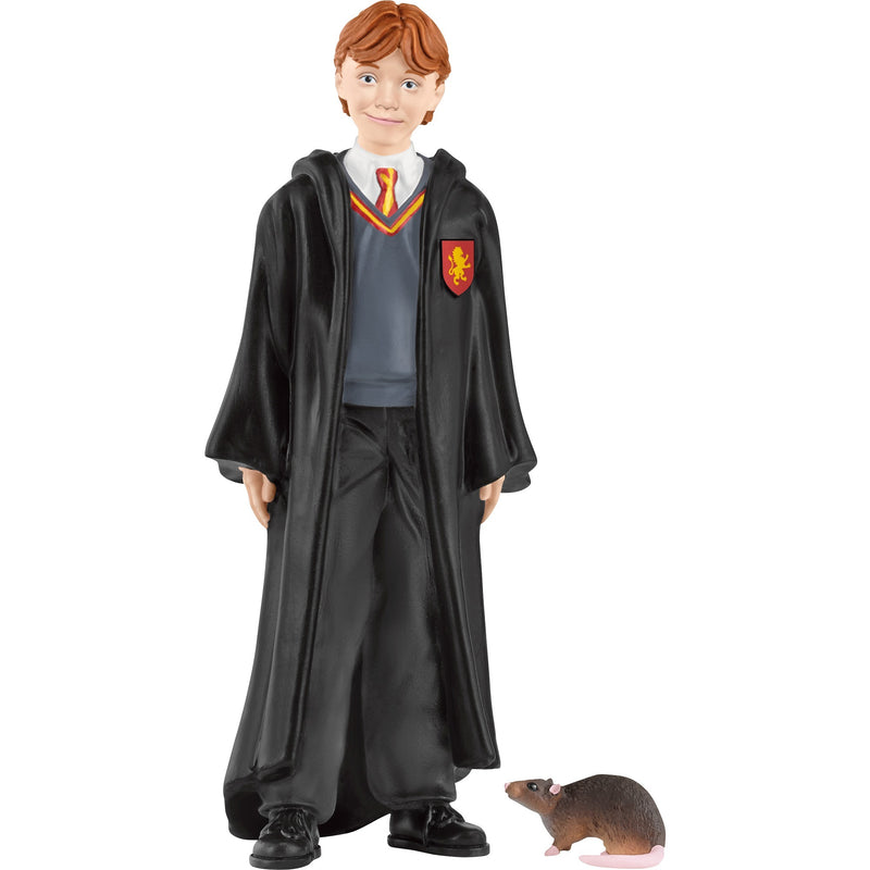 Load image into Gallery viewer, Schleich harry potter - ron wemel en schurfie speelfiguur
