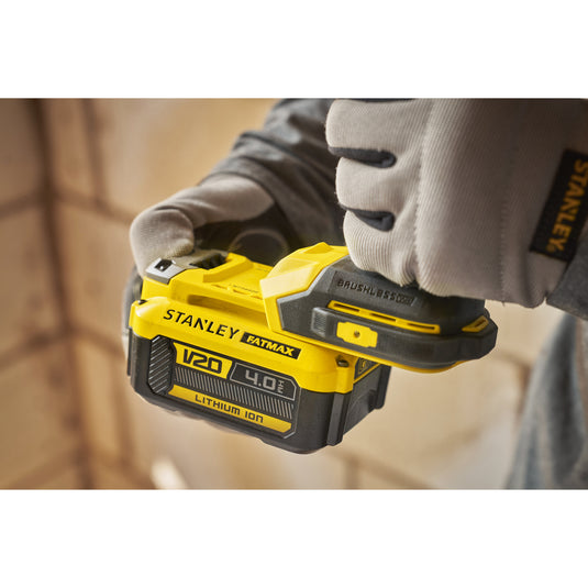 Stanley fatmax v20 18v slagschroevendraaier (zwart geel, accu en oplader niet inbegrepen)