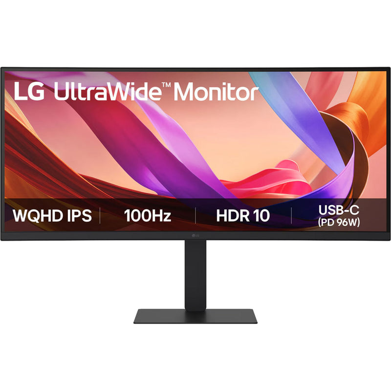 Chargez l'image dans la visionneuse de la galerie, Lg ultrawide 34u650a-b 34 curved monitor (zwart, 2x hdmi, displayport, 3x usb-a, usb-b, usb-c, rj-45)
