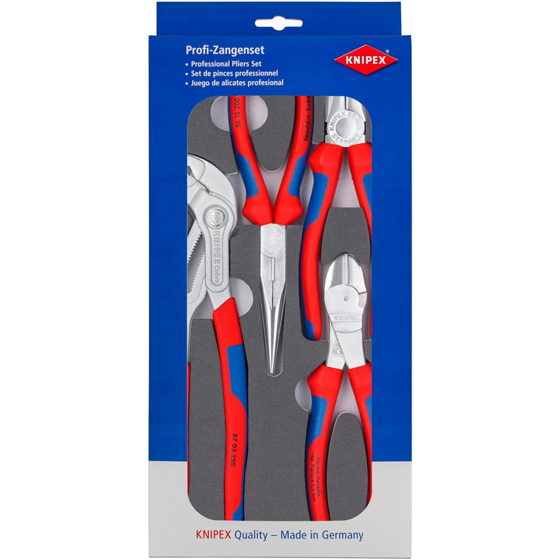 Load image into Gallery viewer, Knipex zangen-set basic chrom 00 20 01 v17 tangenset (4-delig)
