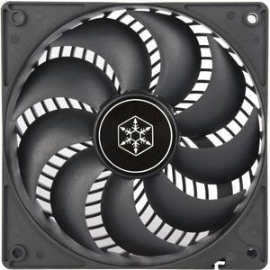 Silverstone air penetrator 120i case fan (zwart, 120 x 120 x 25 mm)