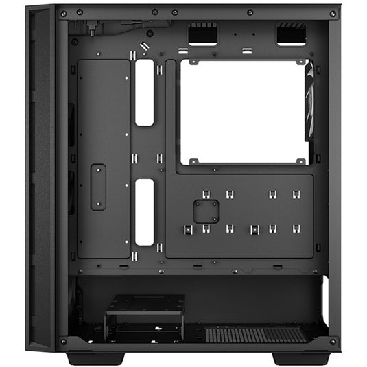 Deepcool matrexx 55 v4 c midi tower behuizing (zwart | 1x usb-a | 1x usb-c | rgb | window)