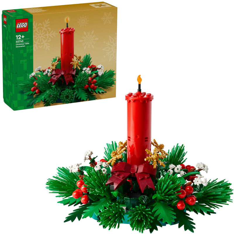 Load image into Gallery viewer, Lego icons - kersttafeldecoratie constructiespeelgoed (40743)

