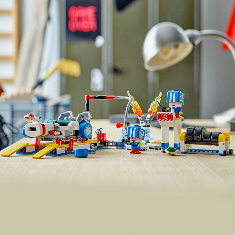 Chargez l'image dans la visionneuse de la galerie, Lego super mario - mario kart - toads garage constructiespeelgoed (72035)

