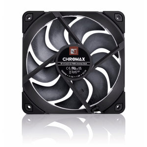 Noctua nf-a12x25 g2 pwm chromax.black case fan (zwart, 120 x 120 x 25 mm)