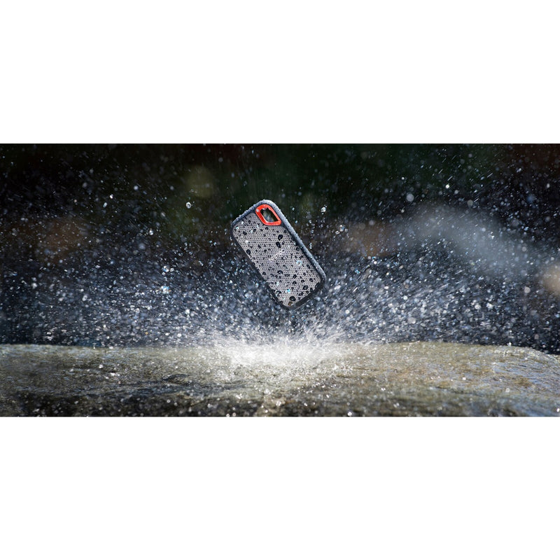 Afbeelding laden in galerijviewer, Sandisk extreme portable v2, 2 tb externe ssd (zwart oranje, sdssde61-2t00-g25, usb-c)
