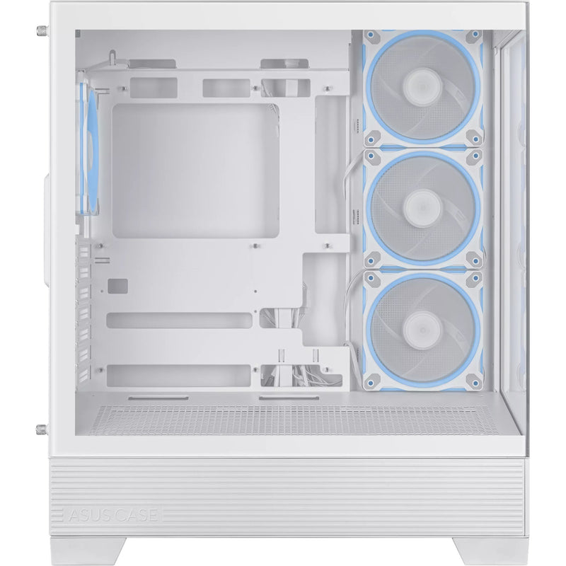 Load image into Gallery viewer, Asus a31 plus midi tower behuizing (wit | 2x usb-a | 2x usb-c | tempered glass)
