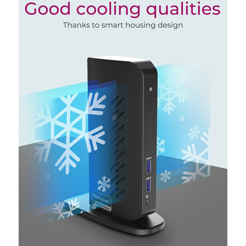 Load image into Gallery viewer, Icy box ib-dk2252ac dockingstation (zwart, usb-a, hdmi, displayport)
