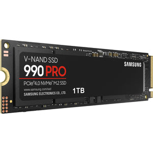 Samsung 990 pro 1 tb ssd (mz-v9p1t0bw, pcie gen 4.0 x4, nvme 2.0)