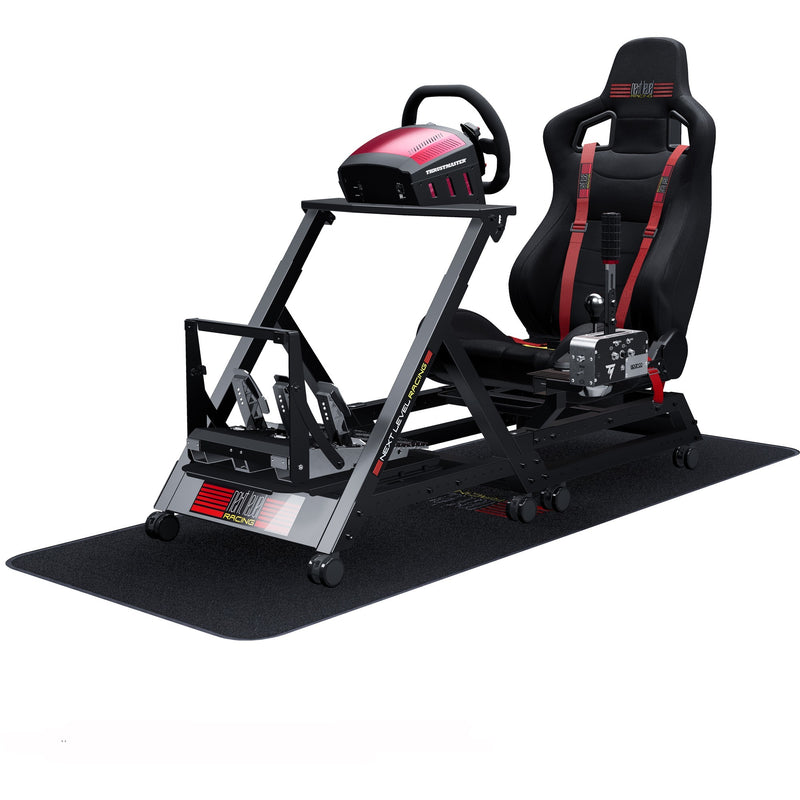 Load image into Gallery viewer, Next level racing gttrack simulator cockpit racing simulator (zwart)
