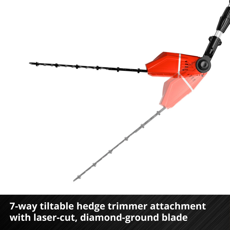 Load image into Gallery viewer, Einhell accu tuin-multitool ge-hc 18 li t solo stoksnoeizaag (rood, accu en oplader niet inbegrepen)
