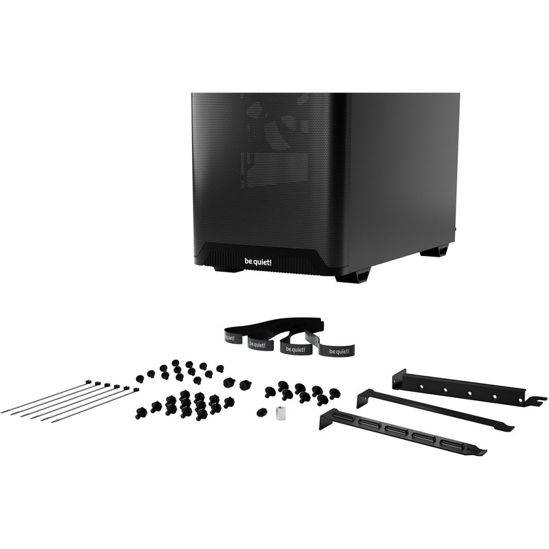 Load image into Gallery viewer, Be quiet! pure base 501 airflow window midi tower behuizing (zwart | 2x usb-a | 1x usb-c | tempered glass)
