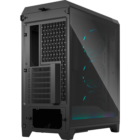 Fractal design meshify 3 rgb midi tower behuizing (zwart | 2x usb-a | 1x usb-c | rgb | tempered glass)