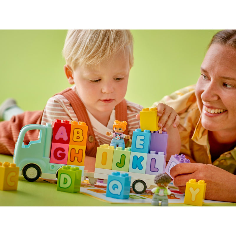 Load image into Gallery viewer, Lego duplo 10421 alfabetvrachtwagen
