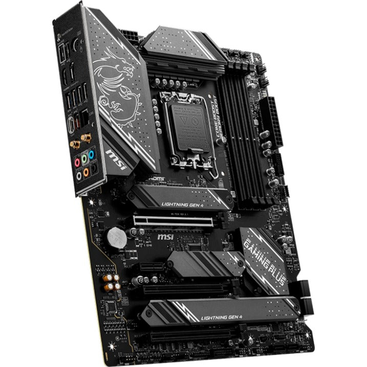 Load image into Gallery viewer, Msi z790 gaming plus wifi socket 1700 moederbord (grijs zwart, raid, 2.5 gb-lan, wi-fi 6e, bt, sound, atx)
