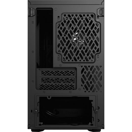Fractal design define 7 nano black tg light tint midi tower behuizing (zwart | 4x usb-a | 1x usb-c | window)