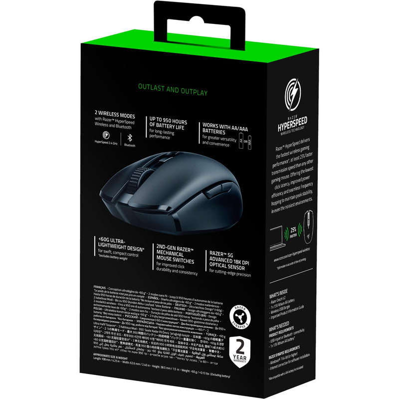 Load image into Gallery viewer, Razer orochi v2 mobile wireless gaming mouse (zwart, 18.000 dpi, 2.4 ghz + bluetooth)
