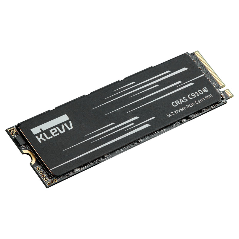 Load image into Gallery viewer, Klevv cras c910g 2 tb ssd (zwart, k02tbm2sp0-10g, pcie gen 4.0 x4, nvme 2.0)
