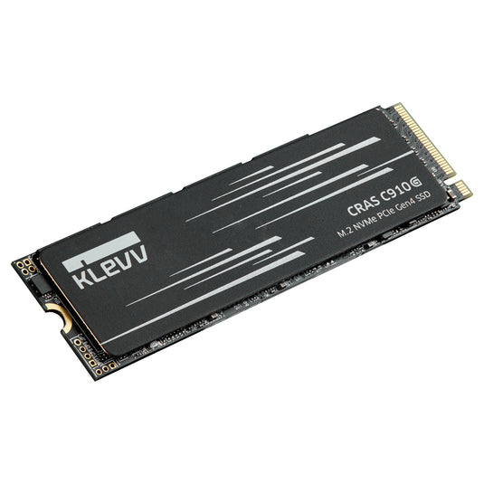 Klevv cras c910g 2 tb ssd (zwart, k02tbm2sp0-10g, pcie gen 4.0 x4, nvme 2.0)