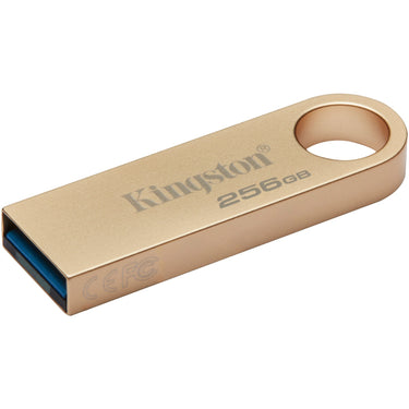 Kingston datatraveler se9 g3 256 gb usb-stick (goud, dtse9g3 256gb, usb-a 3.2 (5 gbit s))