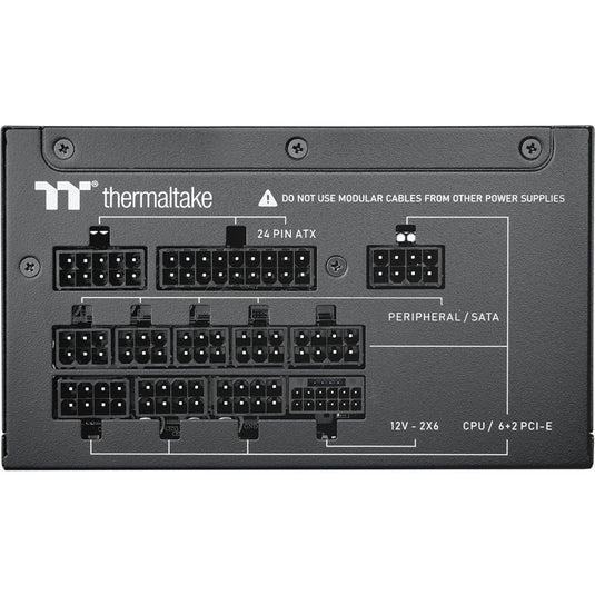 Thermaltake toughpower gt modulaire 1000 watt voeding (zwart, 5x pcie)