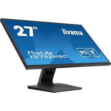 Iiyama prolite t2752msc-b1 27 touchscreen monitor (zwart, hdmi, displayport, 2x usb-a, usb-b)