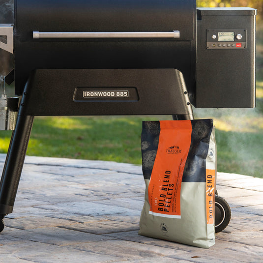 Traeger bold blent pellets - limited edition brandstof (8 kg)