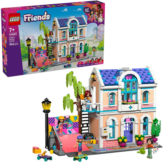 Lego friends - lianns huis constructiespeelgoed (42687)