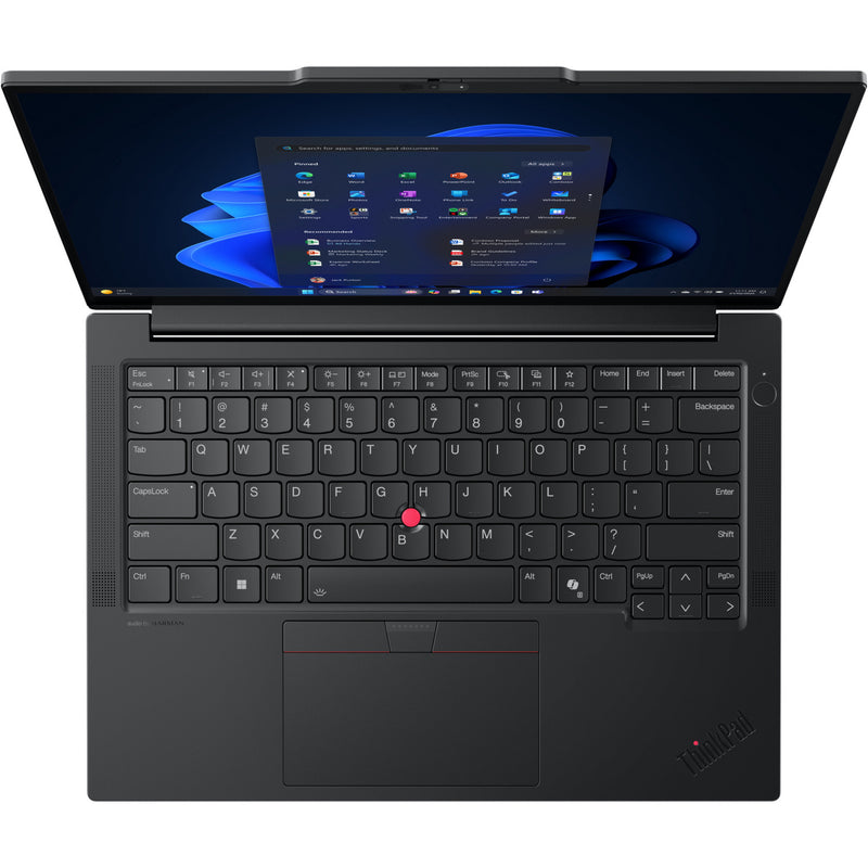 Load image into Gallery viewer, Lenovo thinkpad e14 gen 7 (21sx002hmh) 14 laptop (zwart | ultra 5 225u | intel graphics | 16 gb | 512 gb ssd)
