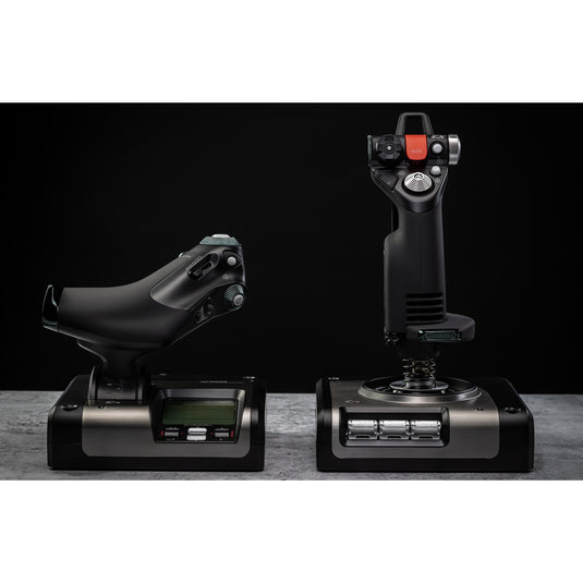 Logitech g saitek x52 pro flight gaming hotas